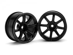 HPI Диски туринг 1/10 - WORK EMOTION XC8 26мм BLACK (6мм OFFSET) 2шт