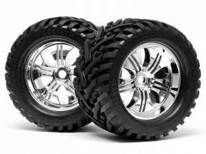 HPI Колеса трак 1/8 - GOLIATH 178x97мм (диски TREMOR 115mm/ HEX17mm) 2шт
