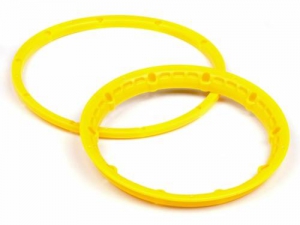HPI Кольца крепления шин на диски 1/5 (YELLOW/ 2компл) усиленные