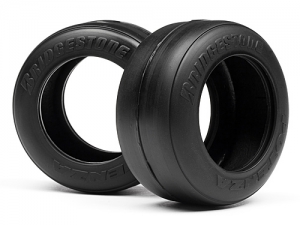 HPI Шины 1/10 - F1 BRIDGESTONE HIGH GRIP FT01 SLICK S (FRONT) 2шт