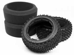 HPI Шины+вставки 1/5 передние - DIRT BUSTER BLOCK M COMP (170x60mm/2шт)