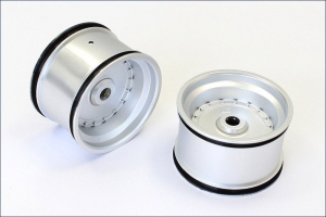 Kyosho Rear Wheel (Silver/2pcs/Scorpion XXL)