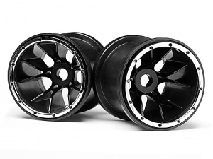 Maverick Диски колес трак 1/5 - Black (Blackout MT) 2шт