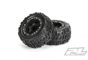 Proline  Колеса в сборе - Trencher 2.2" M2 Terrain (Titus Bead-loc) для  1:16 E-REVO