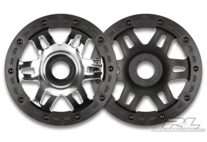 Proline Диски трак 1/5 - задние Split Six Black/Black ( Baja 5T) 2шт