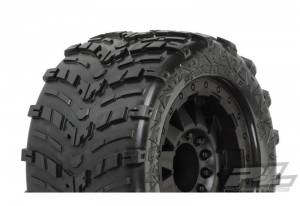 Proline Колеса в сборе 1/8 -Shockwave 3.8" (Traxxas® Style Bead) Offset=12мм Hex=17мм (2шт)
