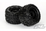 Proline Колеса в сборе Трак 1/8 - Trencher X 3.8" Offset=12мм Hex=17мм (2шт)