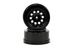 RPM Revolver Front Wheels Black Nitro Slash
