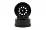 RPM Revolver Front Wheels Black Nitro Slash