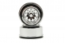 RPM Revolver Rear Wheels Chrome Nitro Slash
