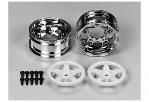 Tamiya Диски составные 1/10 - 5-спиц (2шт)