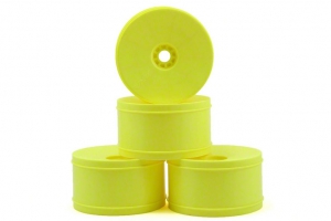 AKA Racing 1:8 TRUGGY EVO WHEEL YELLOW (4 PCS)