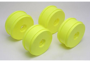 Associated RC8 83mm Wheels, yellow (4шт)
