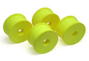 Associated Диски колес 1/8 трак - RC8T (LPR 3.8") ЖЕЛТЫЕ 4шт