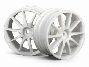 HPI Диски 1/10 - 10 SPOKE 24MM (0MM OFFSET) 2шт (replacement part 3750)