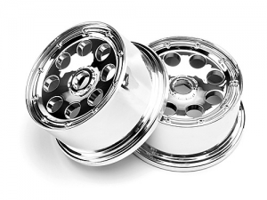 HPI Диски 1/5 - OUTLAW WHEEL CHROME (120x65мм/-10мм OFFSET/2шт)