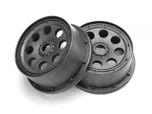 HPI Диски 1/5 - OUTLAW WHEEL GUNMETAL (120x60мм/-4мм OFFSET/2шт)