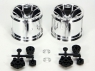 HPI Диски колесные трак 1/10 - MT MESH CHROME (OP MT) 2шт