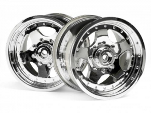 HPI Диски трак 1/10 - AR5 CHROME (83x56мм) 2шт
