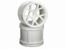 HPI Диски трак 1/10 - MT MESH (WHITE) (RC10T, XXT FRONT) 2шт
