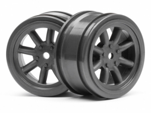 HPI Диски туринг 1/10 - VINTAGE 26mm (GUNMETAL/ вынос 0mm) 2шт / #3806