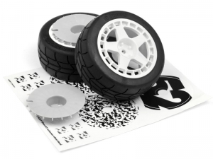 HPI Колеса в сборе ралли 1/8 - FIFTEEN52 TURBOMAC/GYMKHANA (2шт)