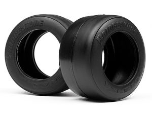 HPI Шины 1/10 - F1 BRIDGESTONE HIGH GRIP FT01 SLICK S (REAR) 2шт