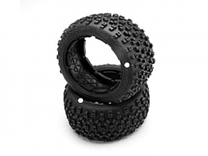 HPI Шины 1/5 - HB PROTO (White/Baja 5B/T/SC) 2шт
