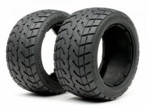 HPI Шины багги 1/5 - TARMAC BUSTER M (170x80mm/ АСФАЛЬТ) 2шт