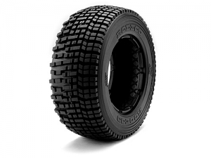 HPI Шины задние 1/5 - HB RODEOO (White/Baja 5T/SC) 2шт
