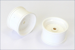 Kyosho White Rear Wheels (2)