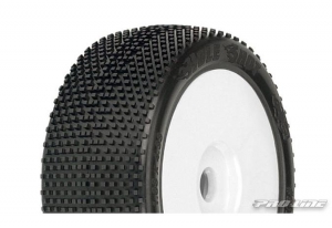 Proline Колеса багги 1/8 - Hole Shot M2 БЕЛЫЙ Диск (2шт)