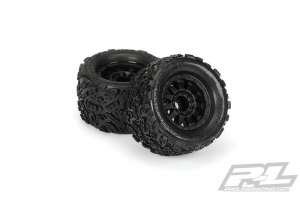 Proline Колеса в сборе 1/8 - Big Joe II 3.8" Offset=1/2", HEX=17мм
