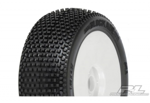 Proline Колеса в сборе багги 1/8 - Blockade M3 (Soft) диск V2 (2шт)