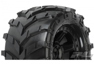 Proline Колеса трак 1/10 - Masher 2.8" (Traxxas Style Bead) All Terrain (Desperado Black Rear Wheels) 2шт (for Electric Stampede/Rustler)