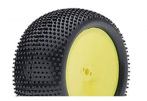 Proline Шины+вставки багги 1/10 (Hole Shot LP M3 2.2") Задняя (2шт)
