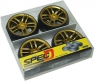 Yeah Racing Колеса дрифт 1/10 - Spec D CX10 вынос +3мм (4шт)