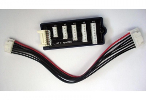 AMASS Балансировочный разъем Li-Po с кабелем HUB / 5 in 1 (JST EH Adapter)