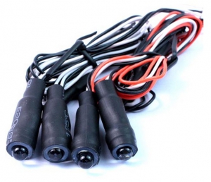 Yeah Racing Светодиоды LED с Angeleye (БЕЛ/КРАС) (YR Plug) (2 пары)