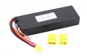 VANT Li-pol 7.4V 7600mAh, 50C, 2s1p, XT60