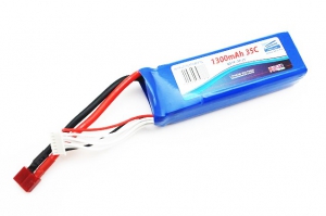 Pulsar Li-pol 22.2V 1300mAh, 35C, 6s1p, Deans T-Plug