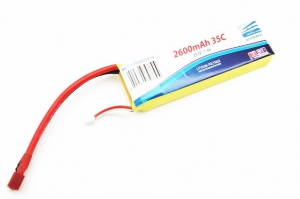 Pulsar Li-pol 7.4V 2600mAh, 35C, 2s1p, Deans T-Plug