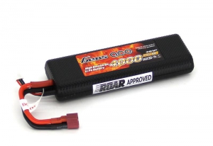 Gens Ace Аккумулятор Li-Po 7.4В 4000мАч 30C (2S, T-Plug)