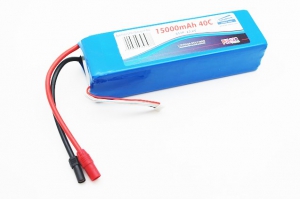 Pulsar Li-pol 22.2V 15000mAh, 40C, 6s1p, AS150