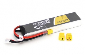 TATTU Li-pol 14.8V 5500mAh, 25C, 4s1p, XT60