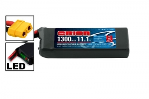 Team Orion Аккумулятор Li-Po 11,1В(3S) 1300mah 75C SoftCase XT60 Racing Drone Battery