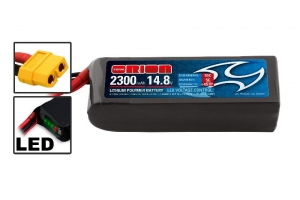 Team Orion Аккумулятор Li-Po 14,8В(4S) 2300mah 55C SoftCase XT60 Racing Drone Battery