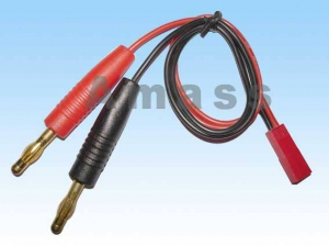 AMASS  Кабель зарядки (female JST to 4mm banana plug / silicon wire)