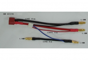 AMASS  Кабель зарядки с балансиром - balansing charging wire T-Plug for saddle pack