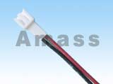 AMASS Разъем RC18 (мама)  с проводом (10см силиконовый 20awg)